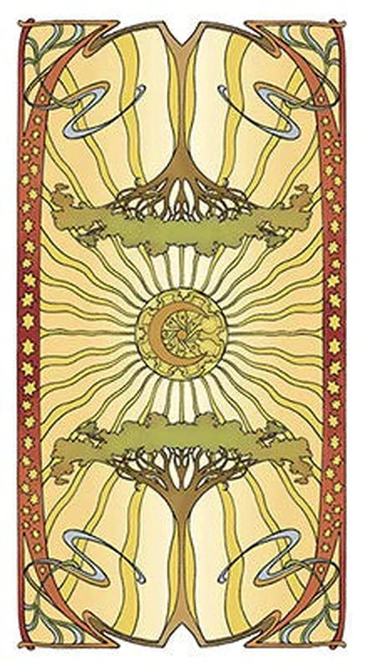 Golden Art Nouveau Tarot