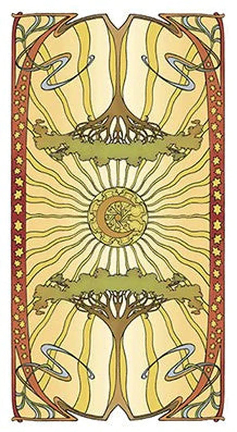 Golden Art Nouveau Tarot