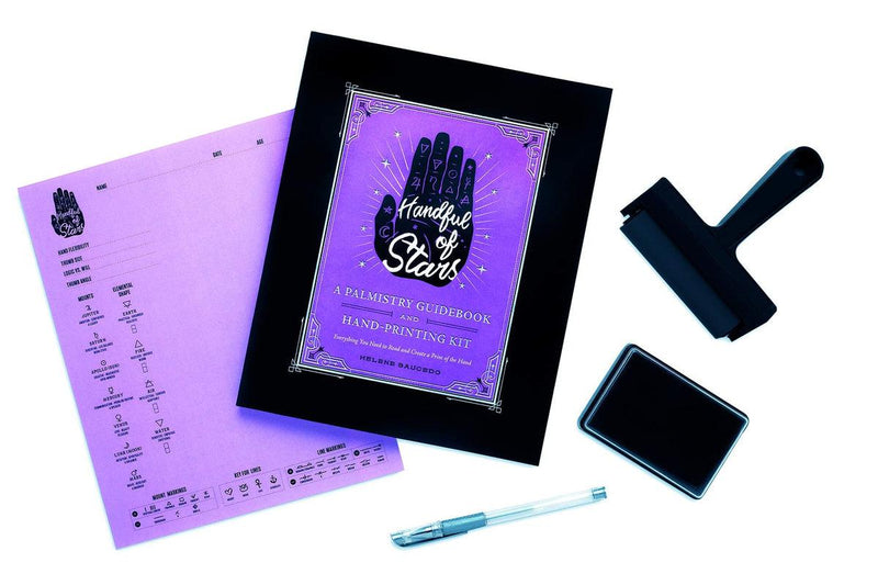 Handful of Stars - A Palmistry Guidebook & Hand Printing Kit