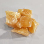Orange Calcite Raw Pieces