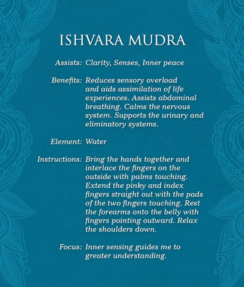 Mudras for Awakening the Five Elements Deck & Book Set