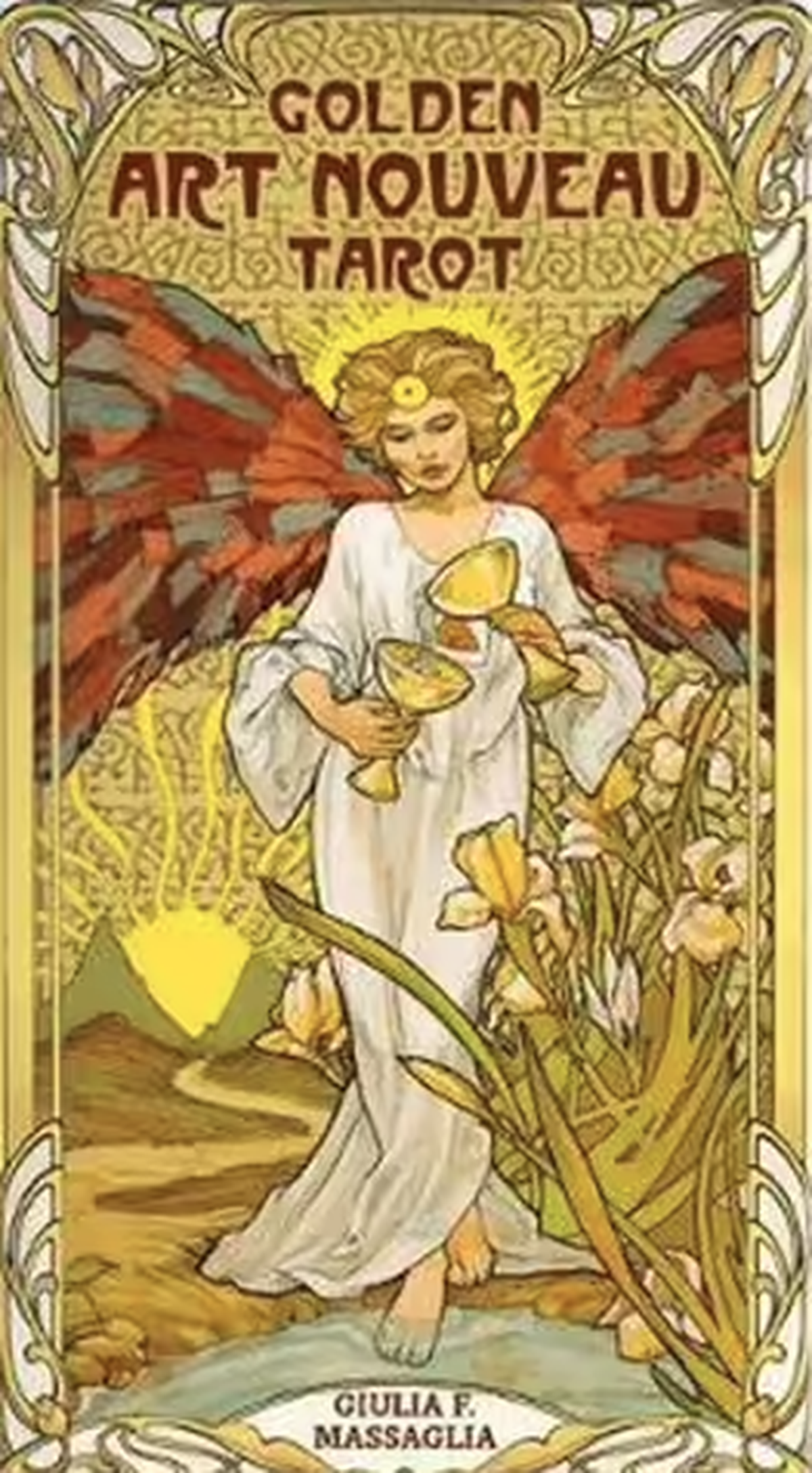 Golden Art Nouveau Tarot