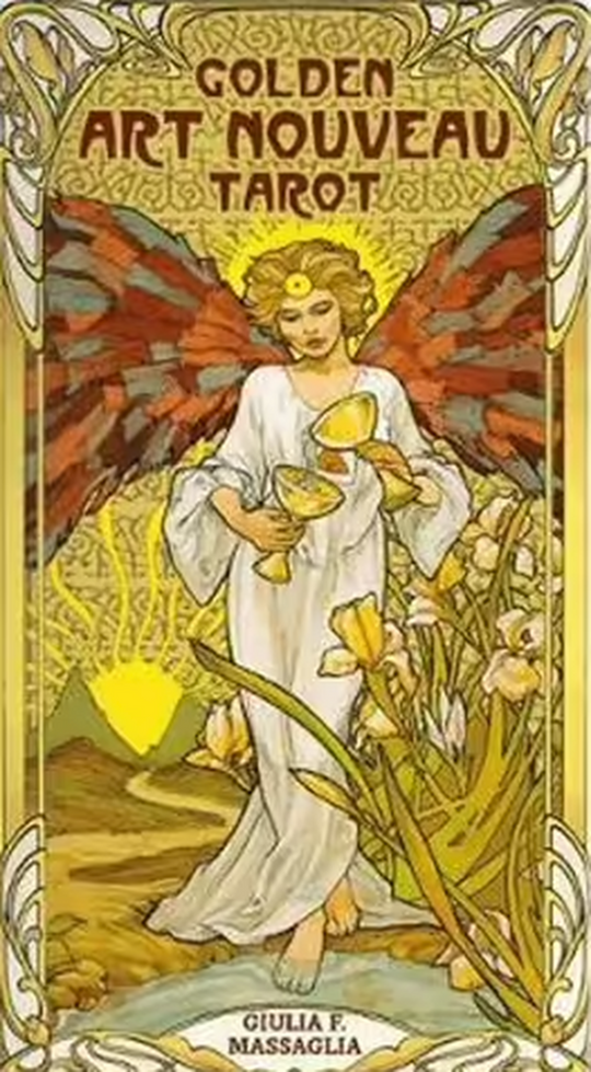 Golden Art Nouveau Tarot