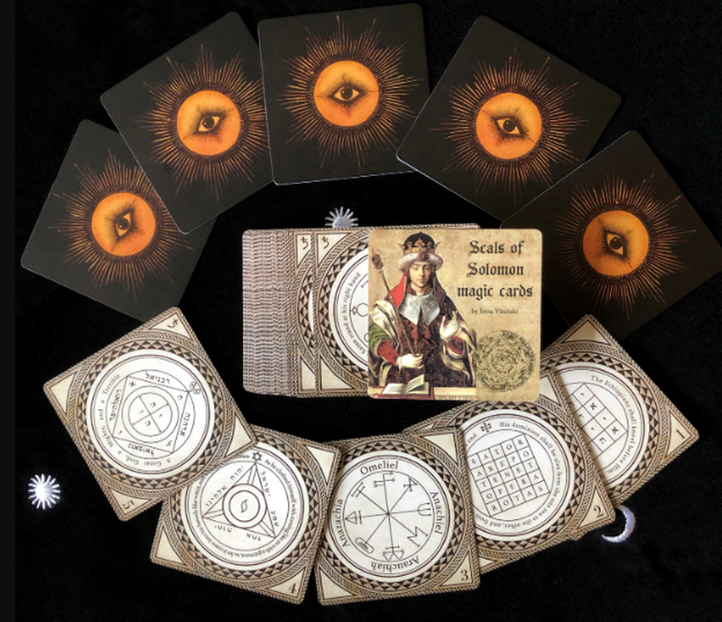 Seals Of Solomon Magic Cards