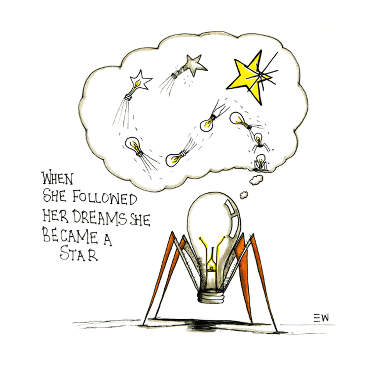 She became a star