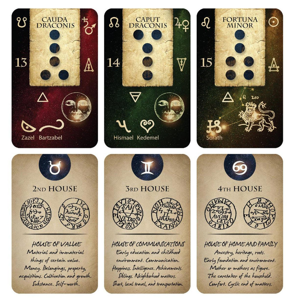 Geomantic Cards: Astro Geomantic Oracle