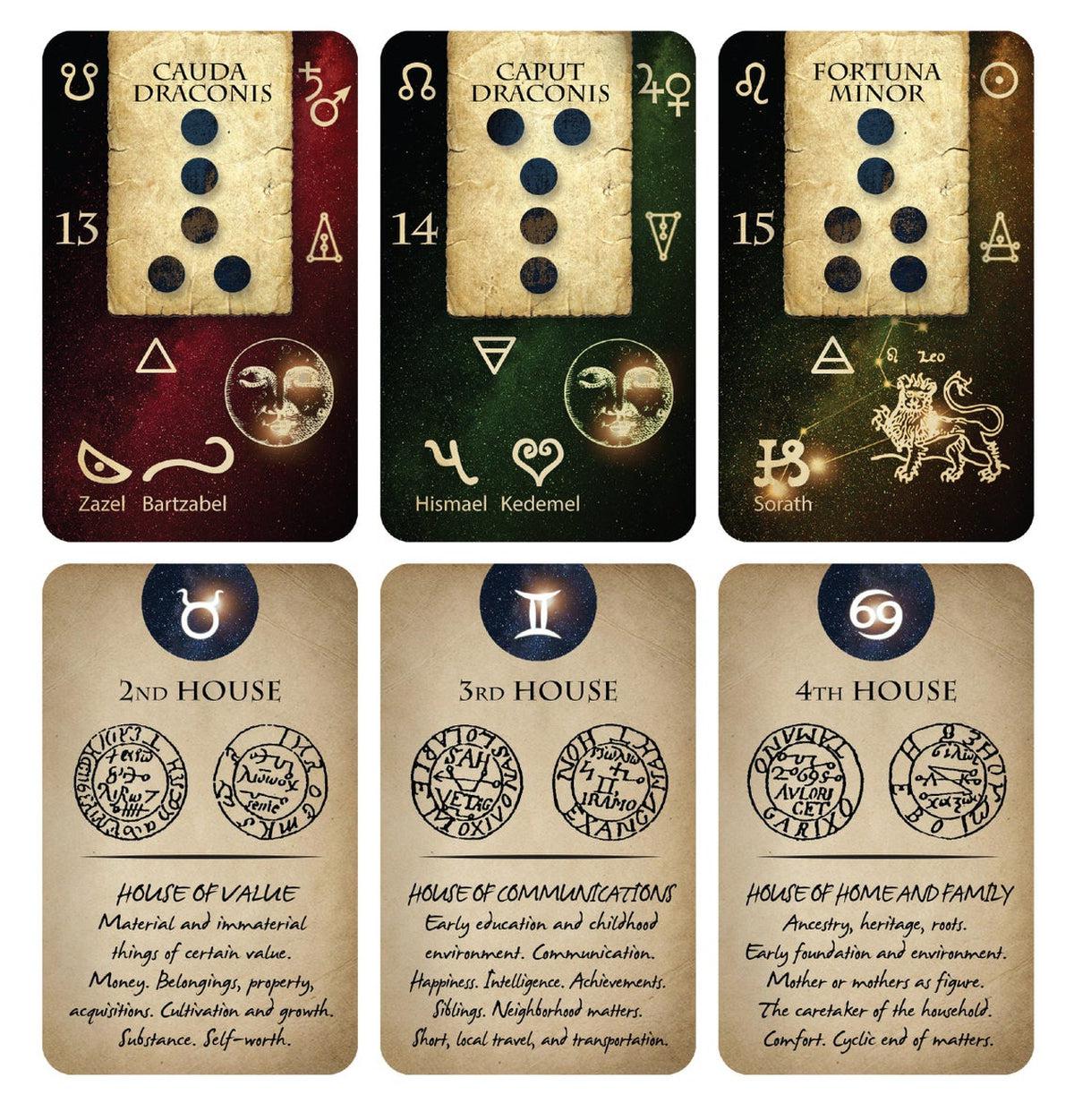 Geomantic Cards: Astro Geomantic Oracle