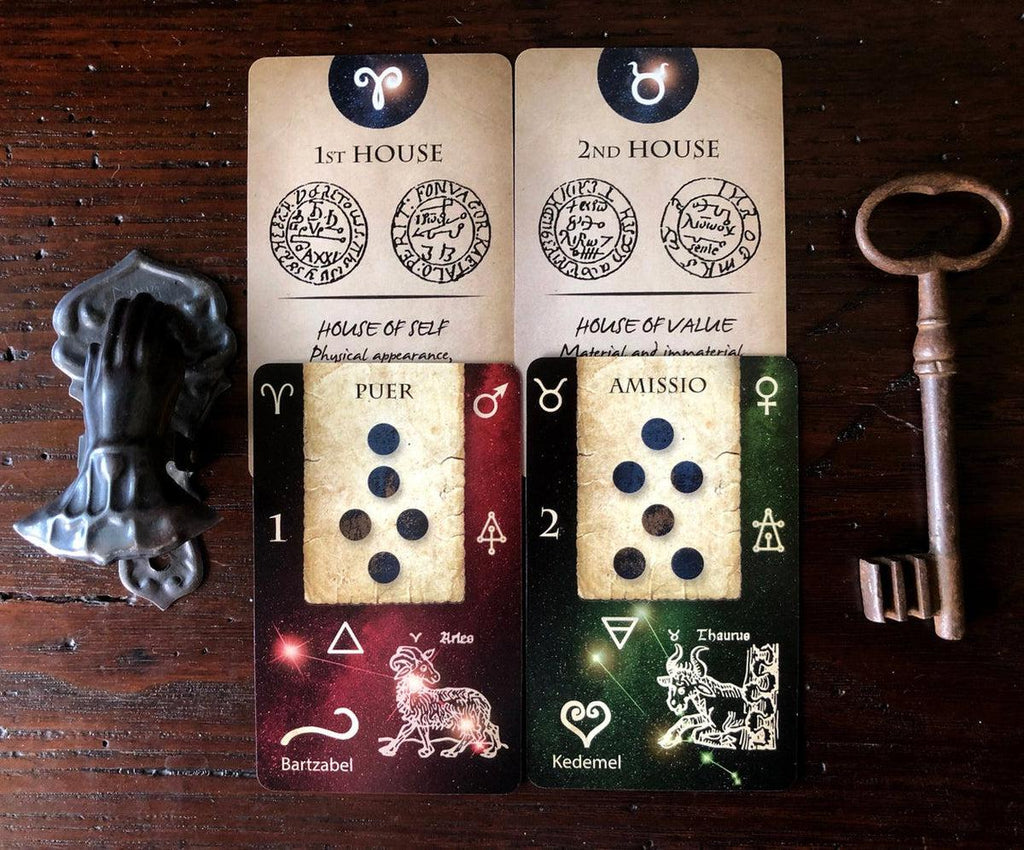Geomantic Cards: Astro Geomantic Oracle