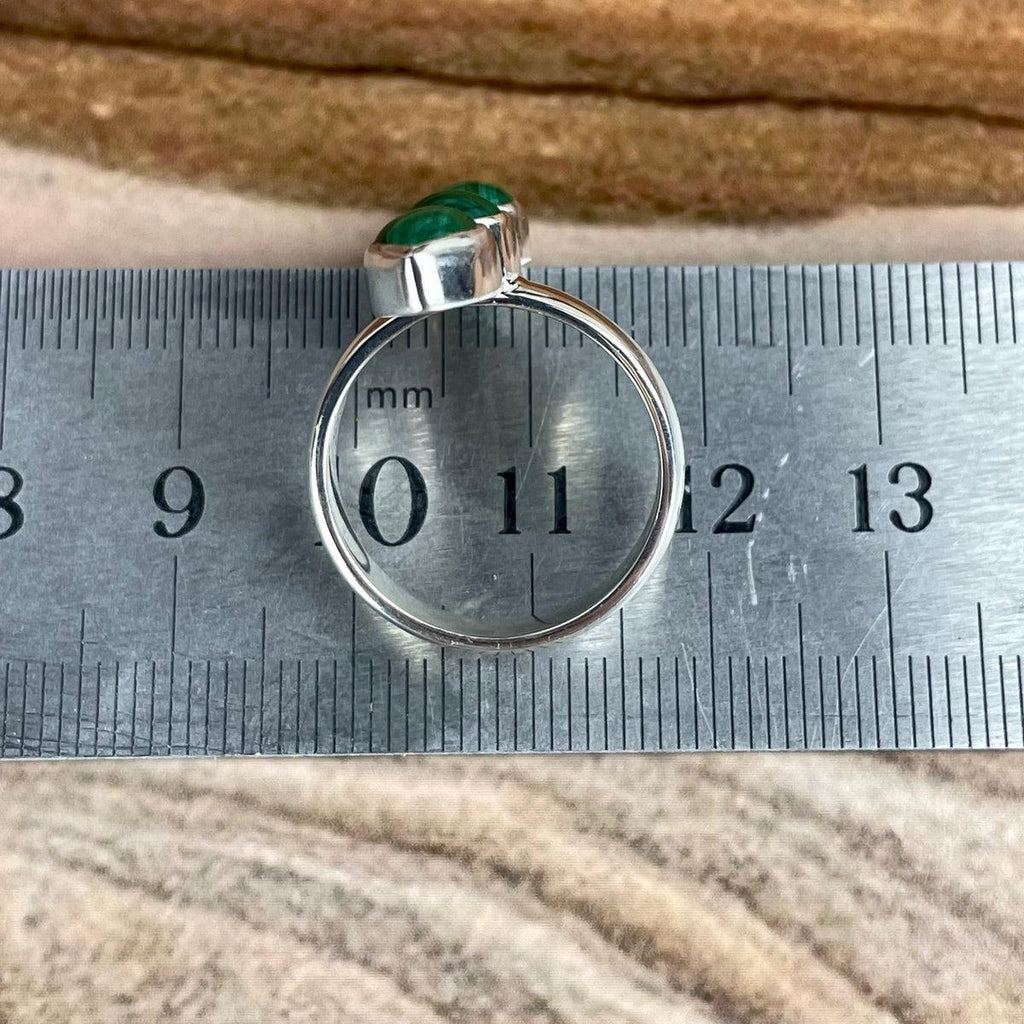 Malachite Silver Ring
