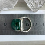 Malachite Cabochon Ring 