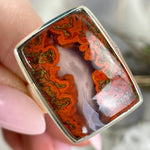 Agate Sterling Silver Ring