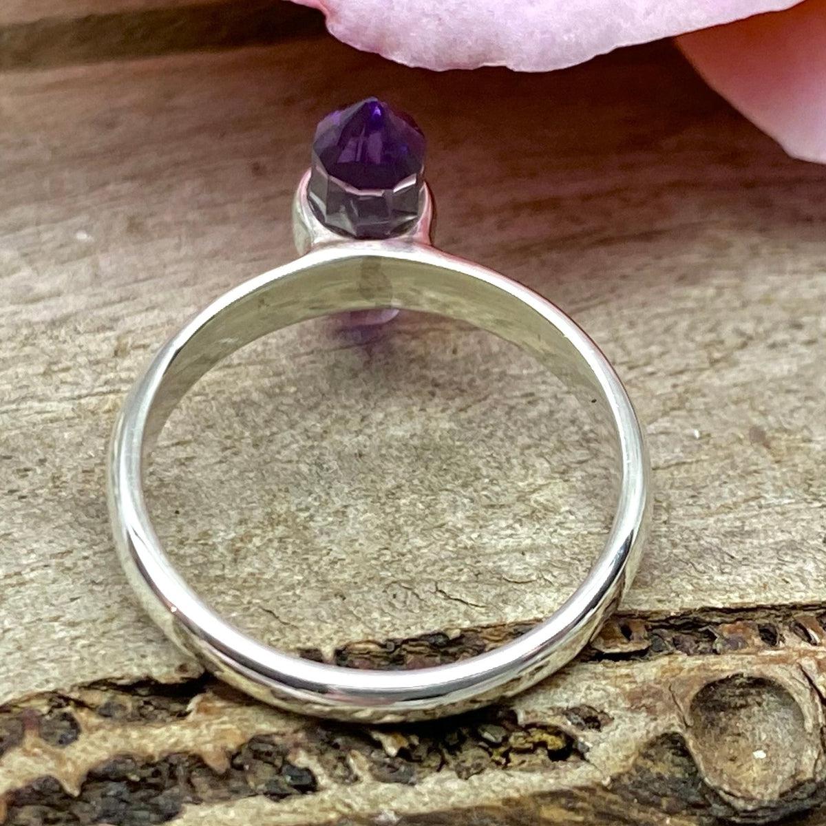 Amethyst Wand Ring