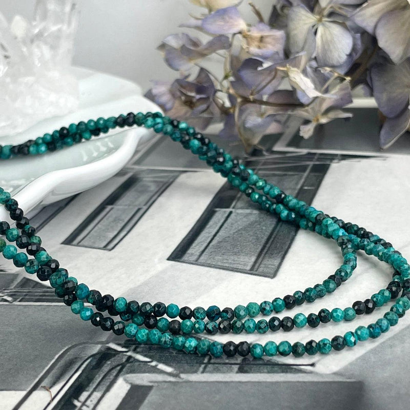 Green Crystal Beads