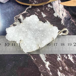 Quartz Crystal Slice Pendant