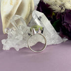 Prehnite Gemstone Ring