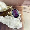 Large Amethyst Sterling Silver Ring