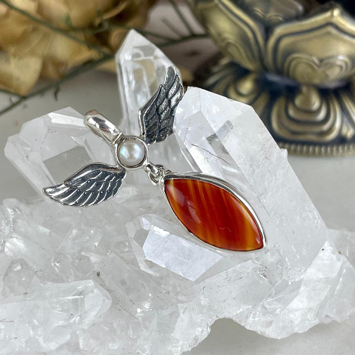 Carnelian And Pearl Jewellery