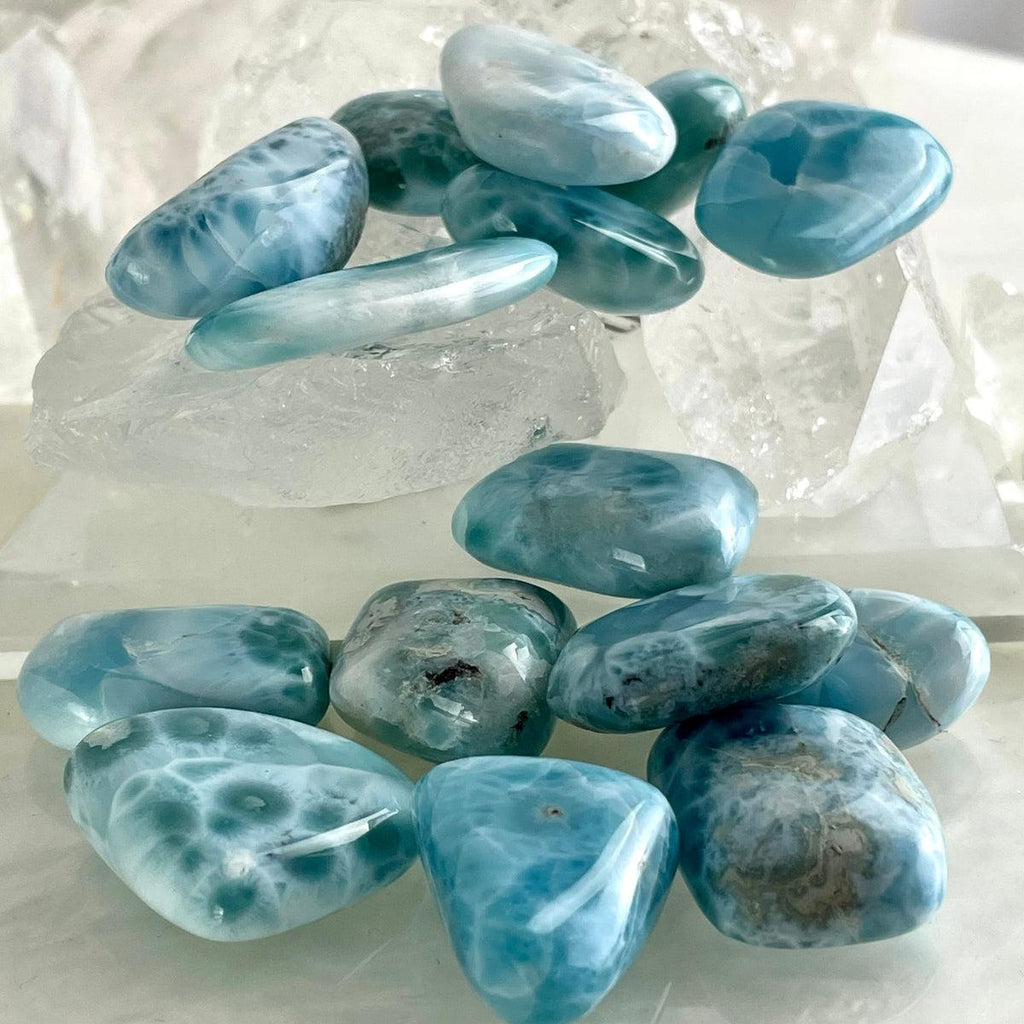 Larimar Tumble Stones