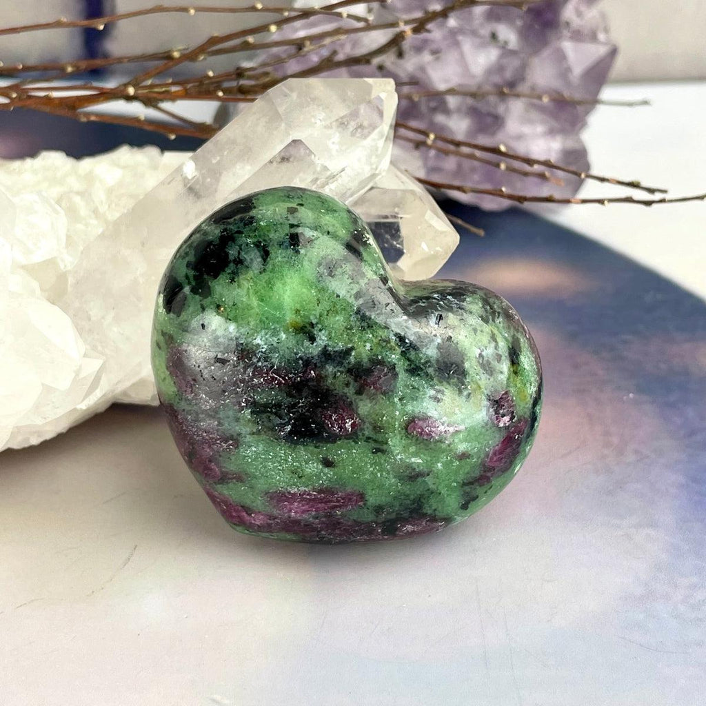 Bright Coloured Crystal Heart