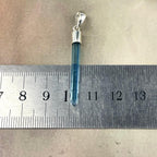 Blue Crystal Point Necklace