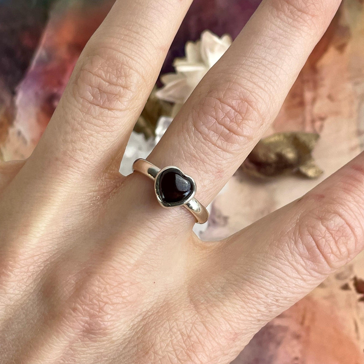 Heart Crystal Ring
