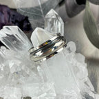 Wide Band Spinner Ring