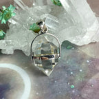 Double Terminated Quartz Pendant