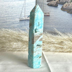 Blue Calcite Crystal Point