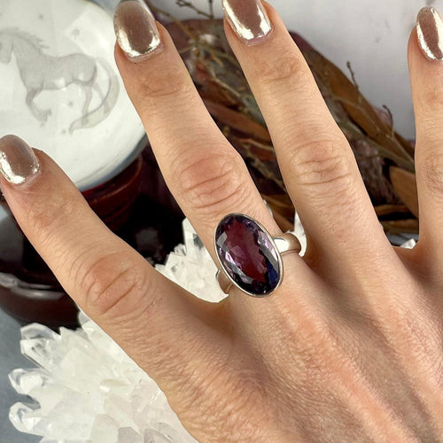 Amethyst Sterling Silver Ring