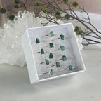 Multiple Size Malachite Ring