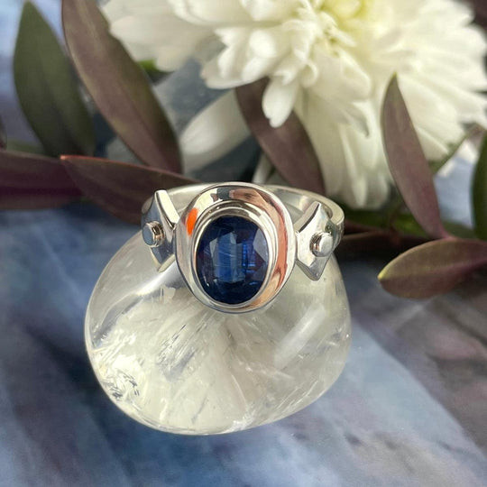 Kyanite Oval Ring