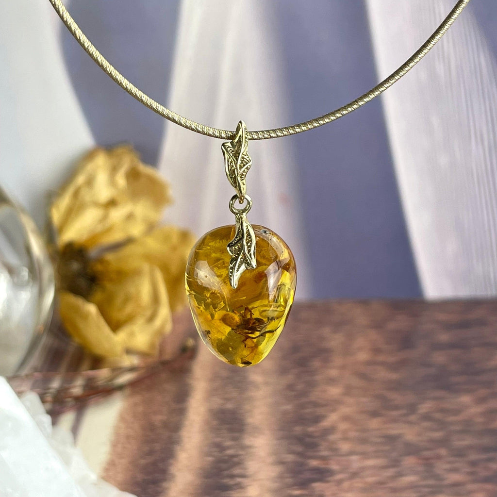 Unique Amber Pendant