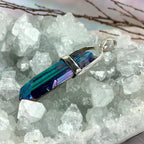 Titanium Bonded Crystal Pendant