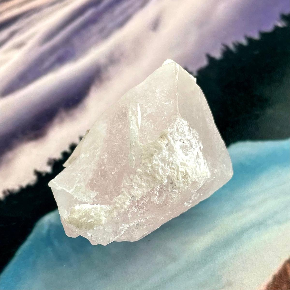 Pink Beryl Raw Stone