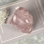 Rose Quartz Crystal Flames 12cm - 19cm