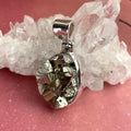 Pyrite Chunk Pendant