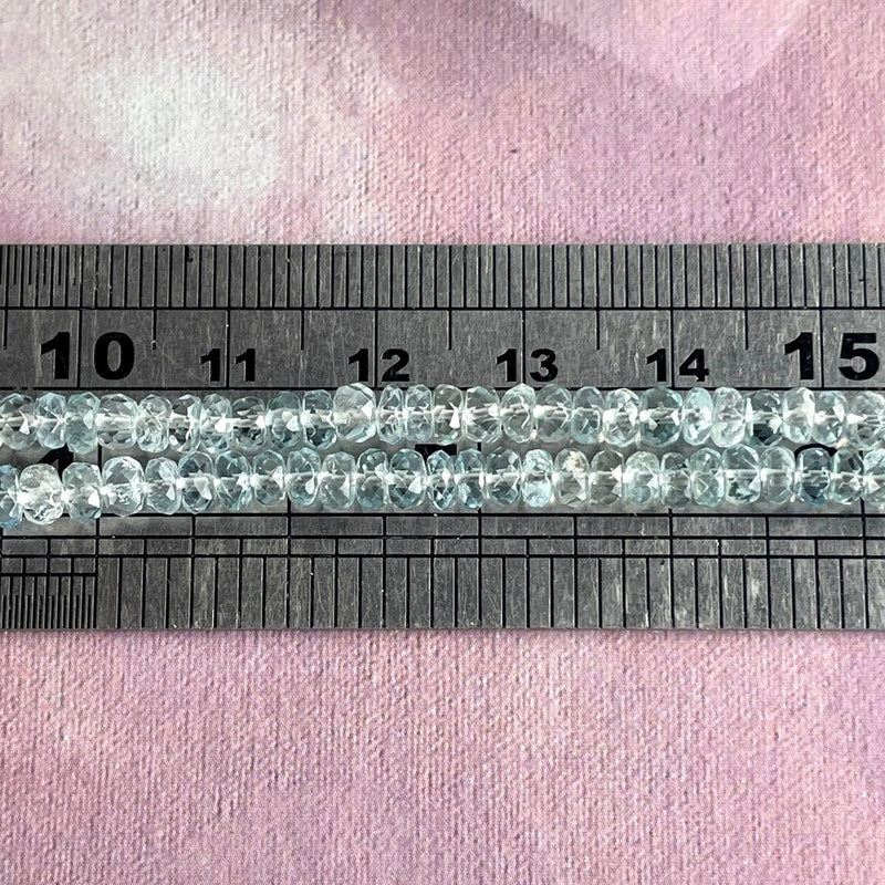 Small High Grade Aquamarine Necklace