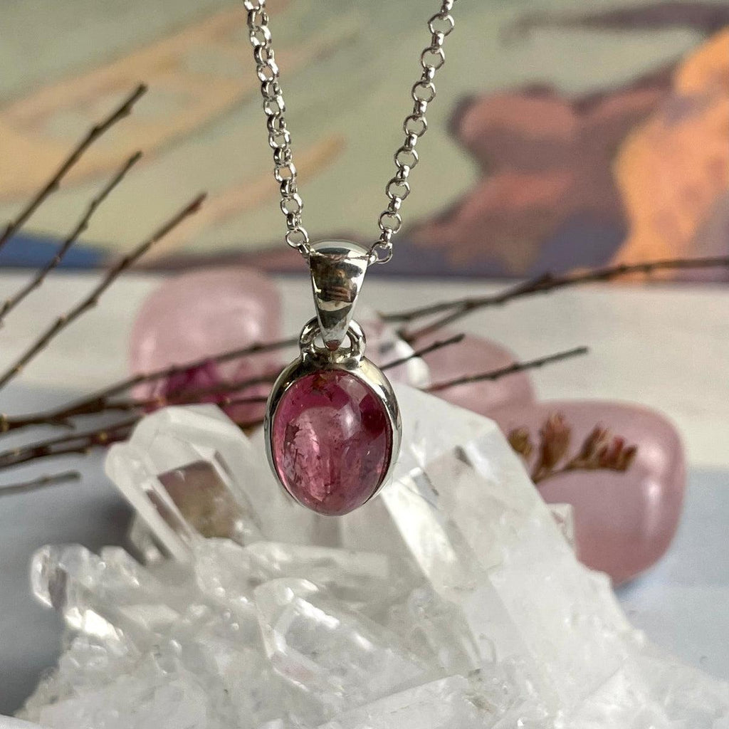 Pink Tourmaline Gemstone Jewellery