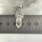 Tibetan Quartz Raw Small Double Terminated Point Pendant