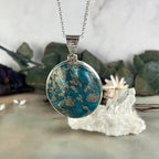 Unisex Turquoise Necklace