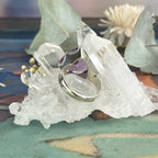 Triangle Amethyst Ring