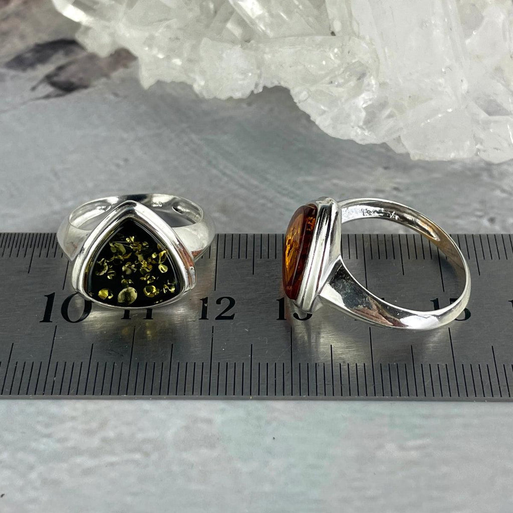 High Grade Amber Ring