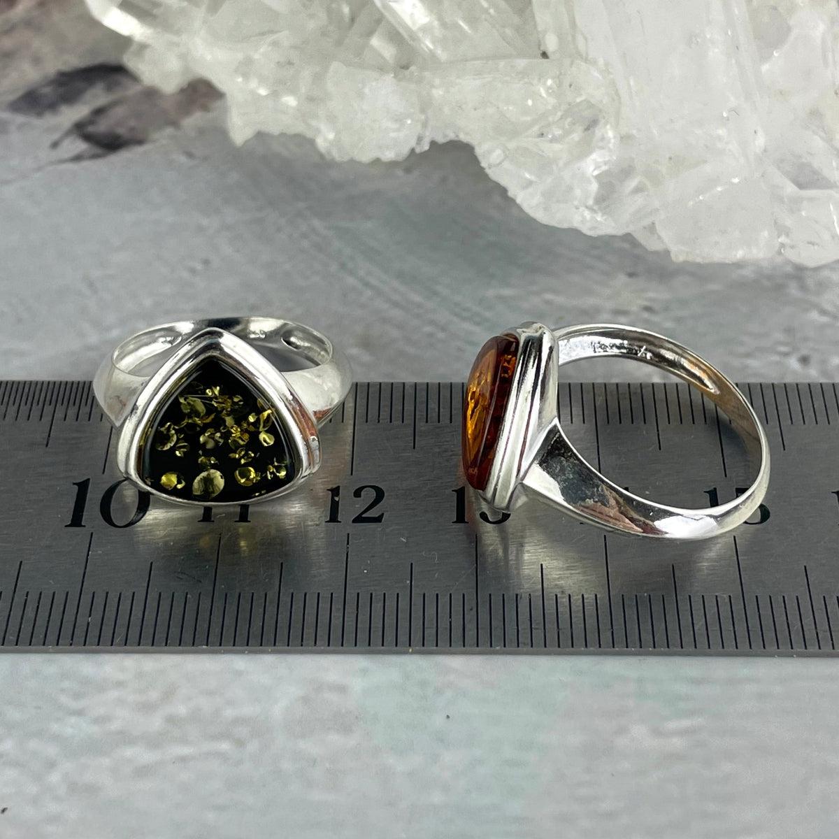 High Grade Amber Ring