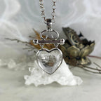 Clear Crystal Heart Pendant