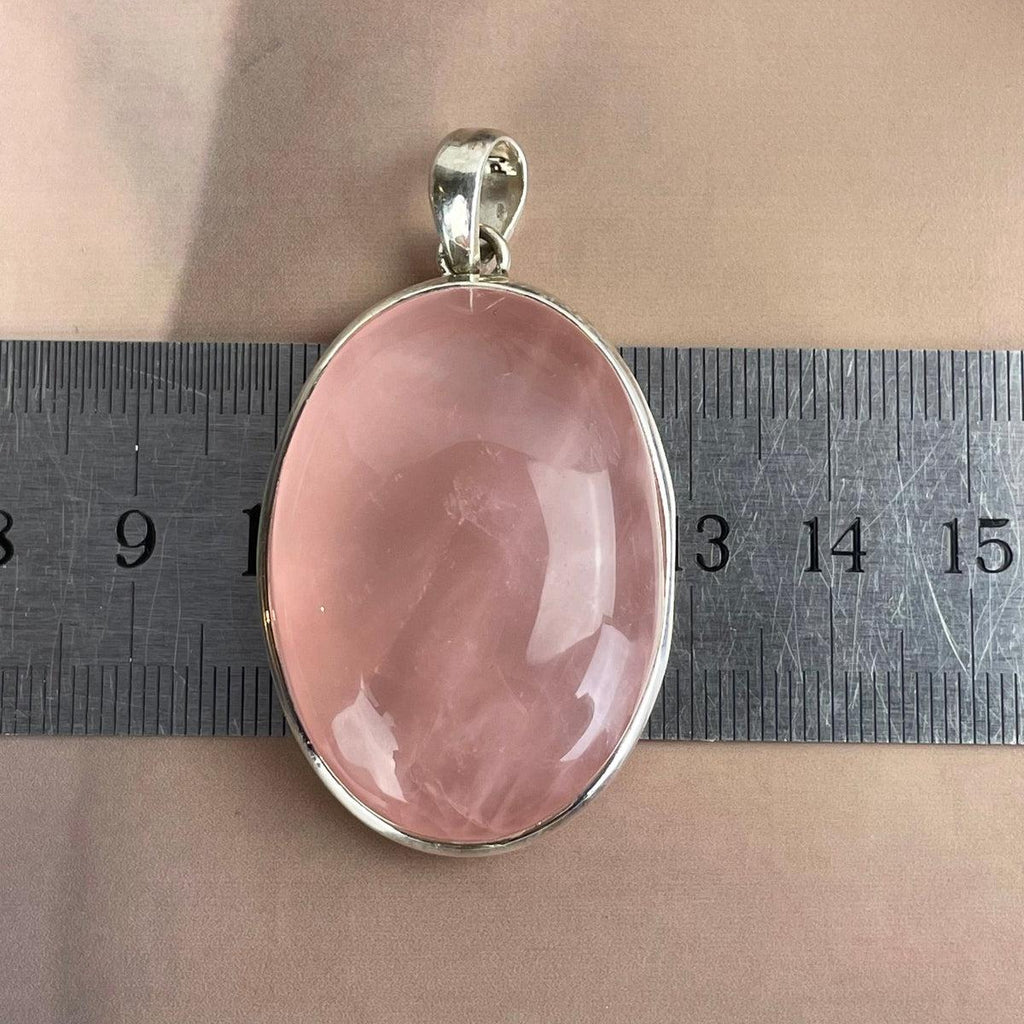 Rose Quartz Large Pendant