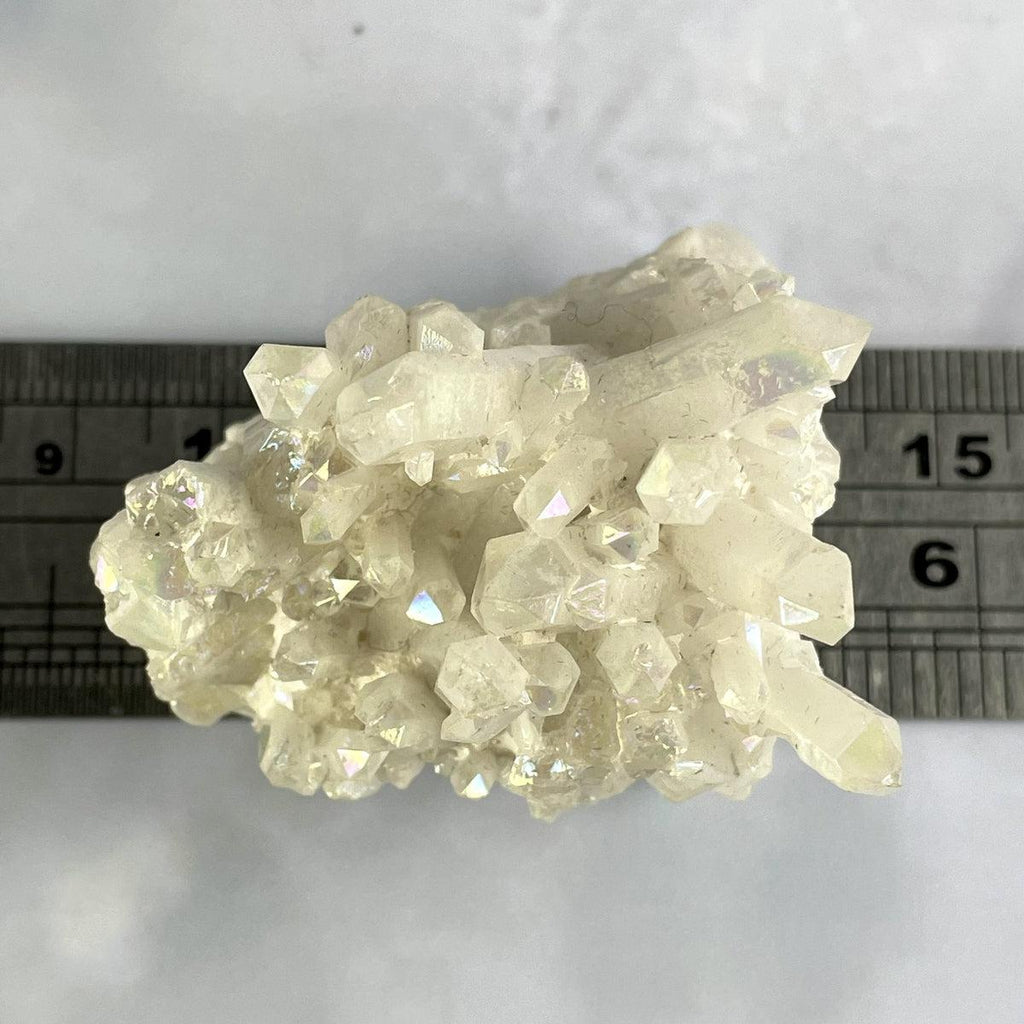 Angel Aura Quartz Clusters