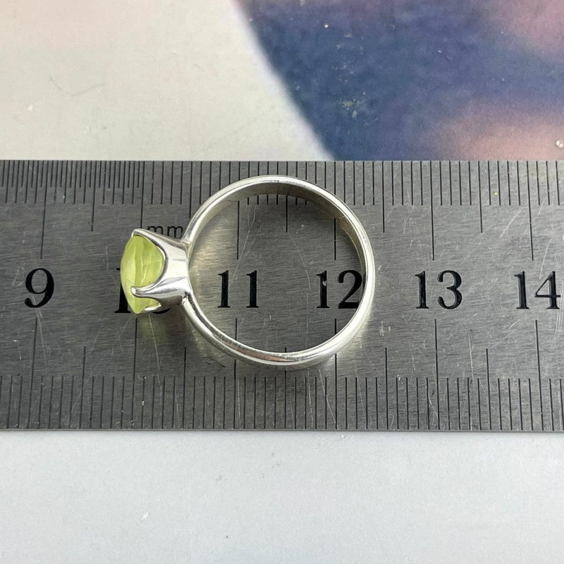 Green Crystal Ring