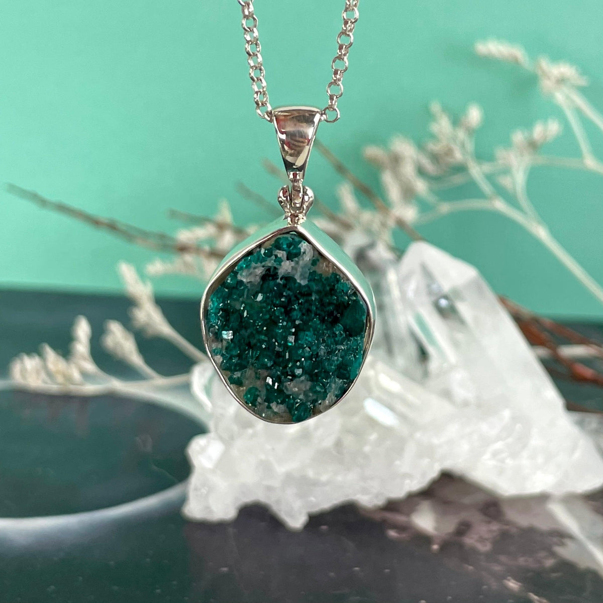 Crystal Cluster Pendant