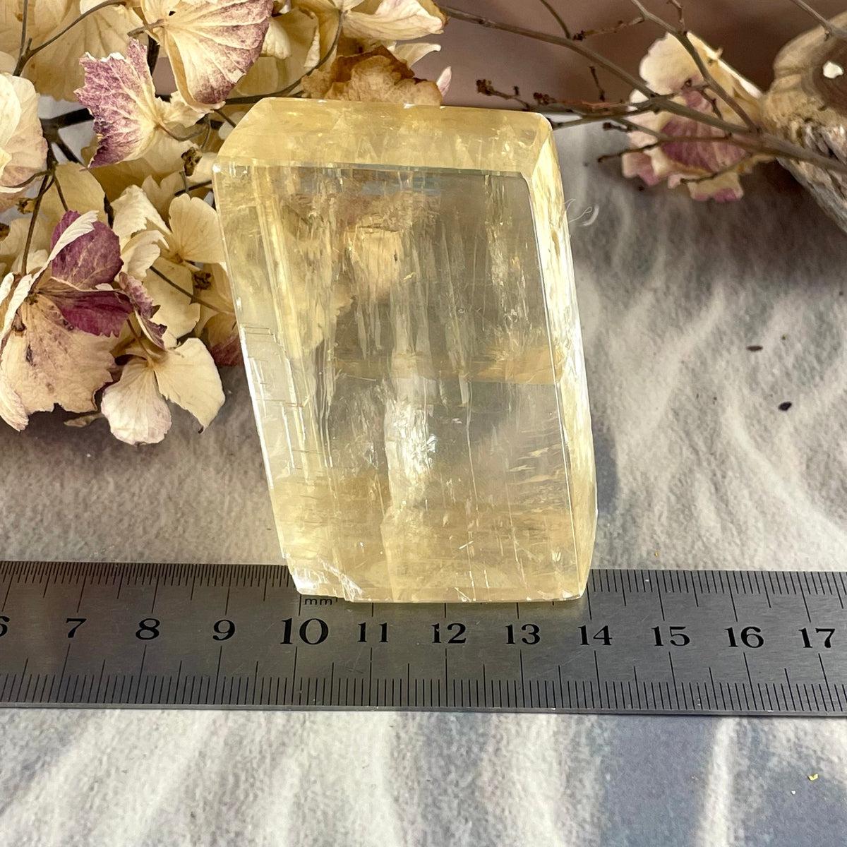 Golden Calcite Home Decor
