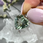 Green Heart Crystal Pendant